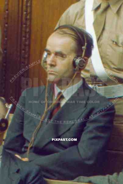 Albert Speer. Hitlers Architect. Nuremberg Trial 1946