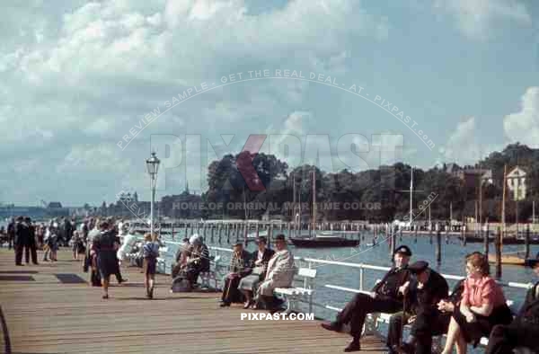 at the Kiel harbour, Germany 1939