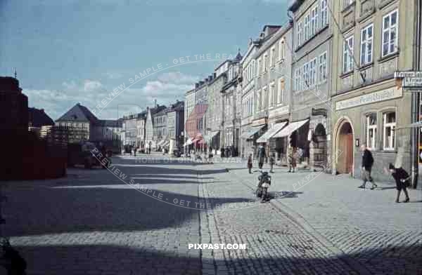 At the Maximilianstrasse in Bayreuth, Germany 1939