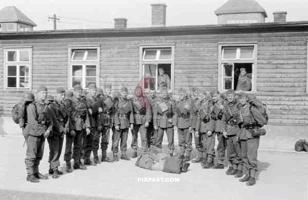 Austrian wehrmacht soldier in Wels Austria wehrmacht army trainning kaserne barracks 1939 portrait pack