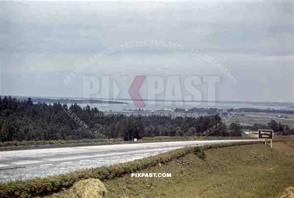 Autobahn near Bernau, Germany 1938
