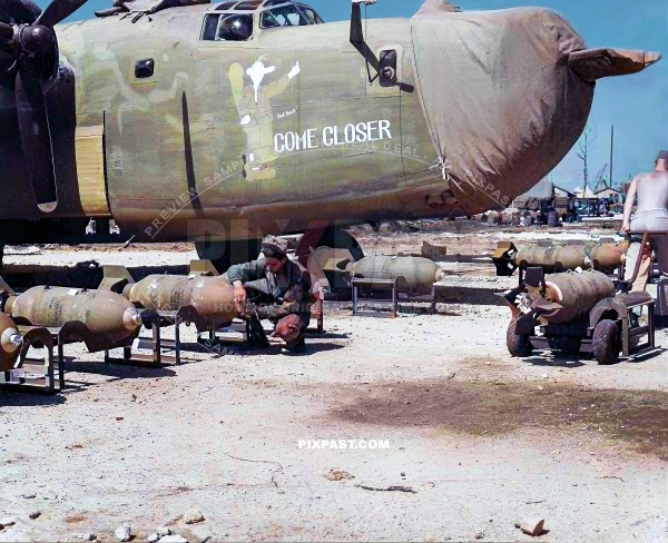 B 24J Liberator Marshall Islands 1944