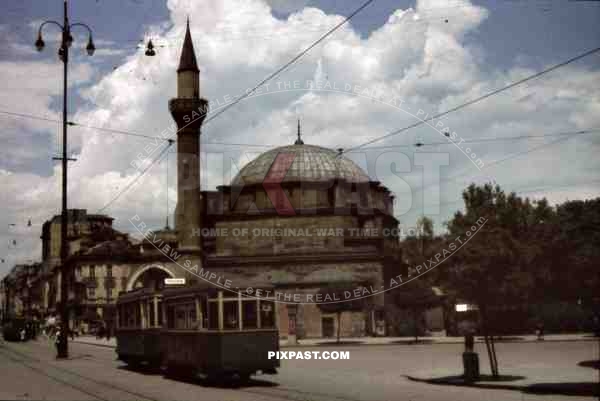 Banja-Baschi-mosque in Sofia, Bulgaria 1942