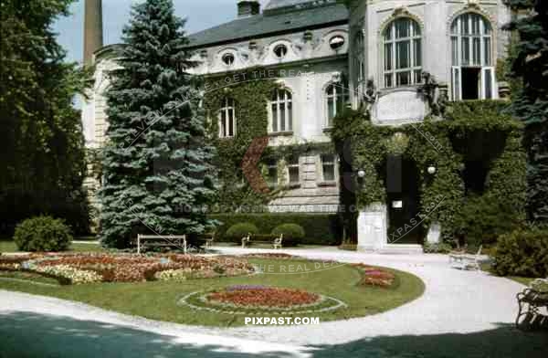 Bath and sanatorium in Baden, Austria 1937