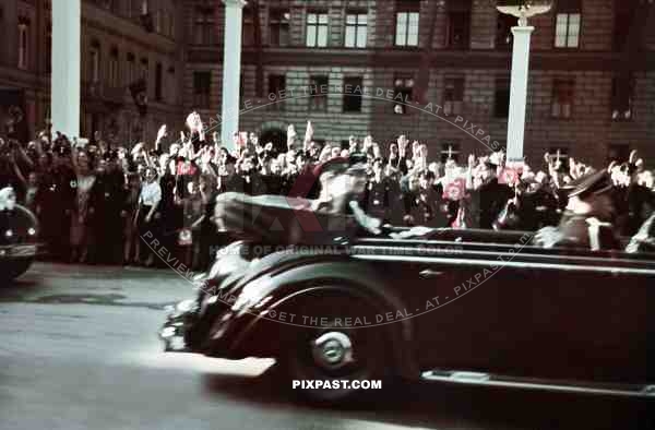 Berlin, 1939, State visit of prince regent Paul of Yugoslavia,  Pariser Platz