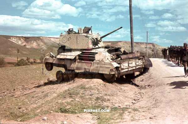 British Cruiser Tank A10 Mk.IA. C Squadron 3 RTR. 2nd Arm. Div. Operation Lustre, an expeditionary force to Greece April 1941