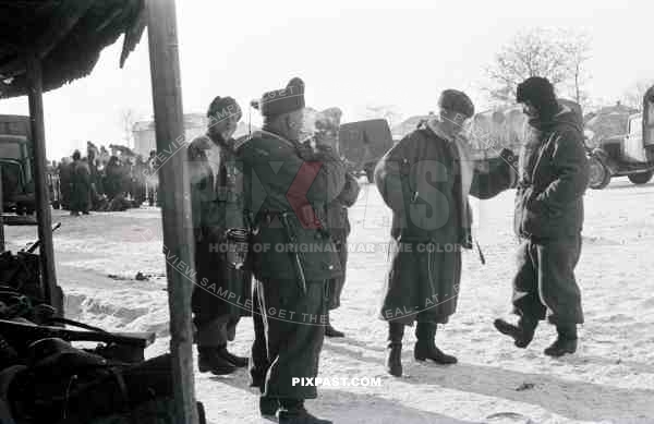 BW Austrian wehrmacht infantry winter hat clothes platoon russia 1943