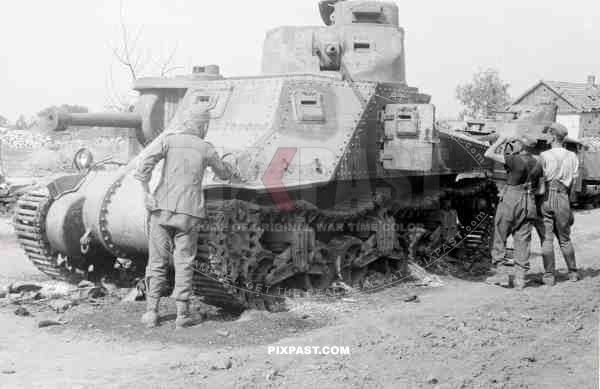 BW captured US Army M3 Lee/Grant medium tank panzer Lend Lease plan Russia 1941