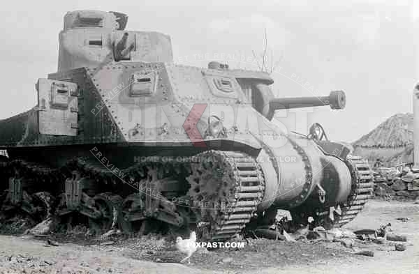 BW captured US Army M3 Lee/Grant medium tank panzer Lend Lease plan Russia 1941