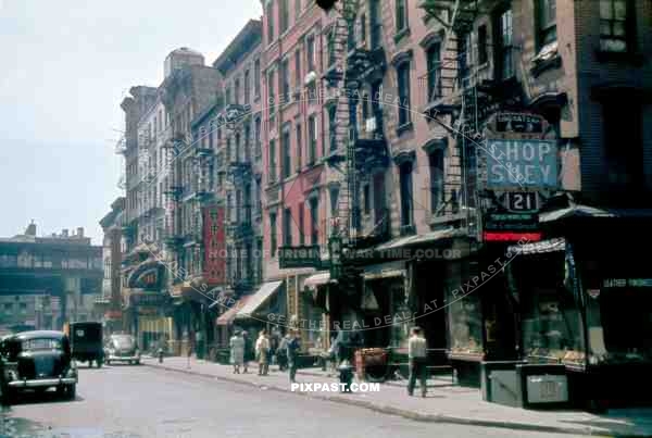 Chinatown New York City USA 1947