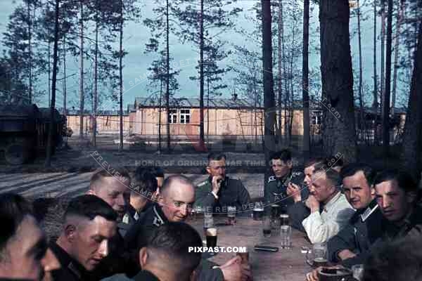 Drinking beer in Giessen Barracks. Home of the 9. Infantry Division. 57. Infantry regiment 1938