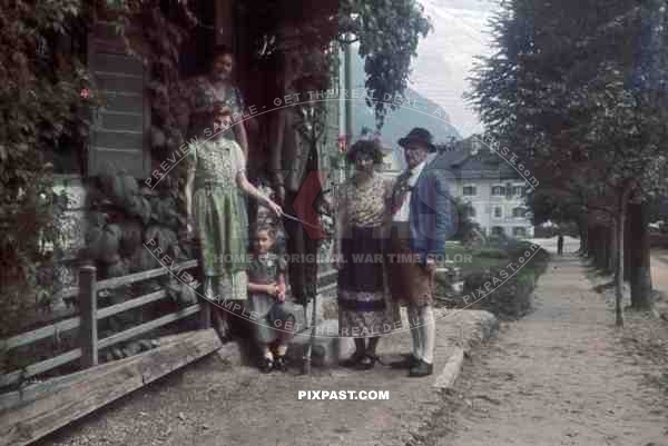 Family in Berchtesgaden, Germany 1938