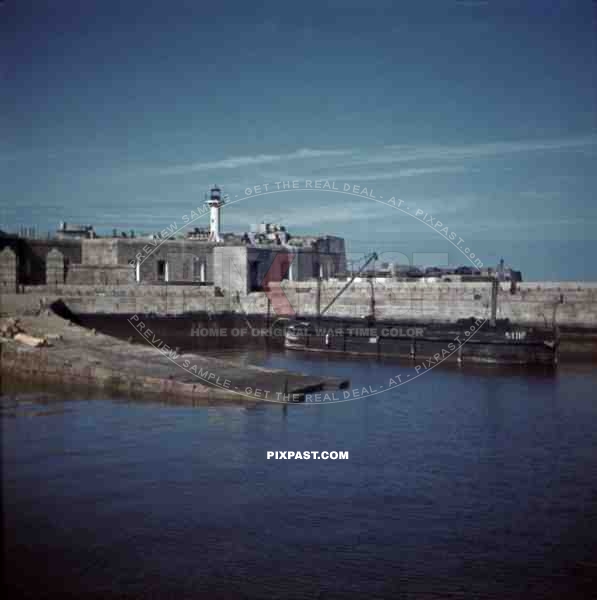 Fort de l_qt_Ile Pelée in Cherbourg, France 1941