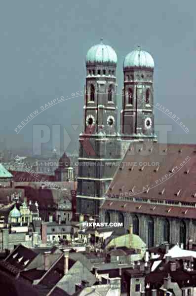 Frauenkirche in Munich, Germany 1940