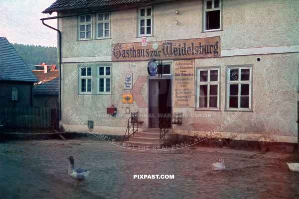 Gasthaus zur Weidelsburg. 34466 Wolfhagen. Owner Peter Schwedes. 1939