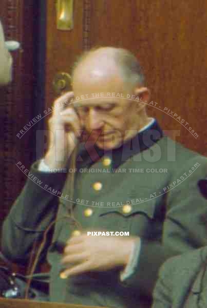 General Alfred Jodl. Chief of the Operations Staff of the Armed Forces High Command. NUREMBERG TRIALS 1946