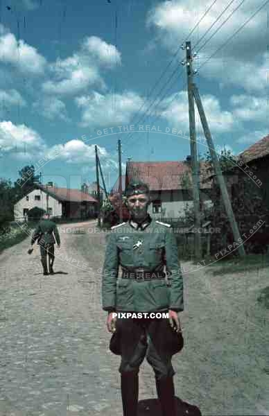 german horse officer uniform awards russian village 1941