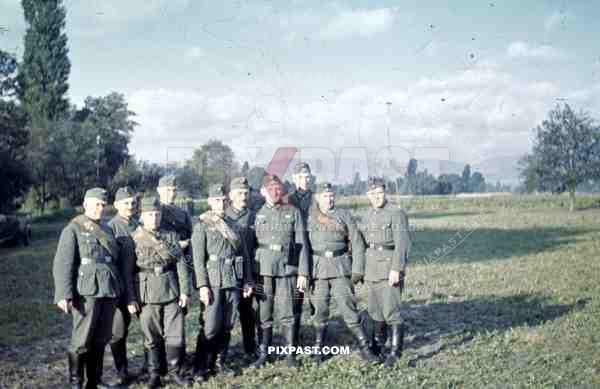 German infantry prewar, training in Wiesbaden field, 1939, Pak cannon,