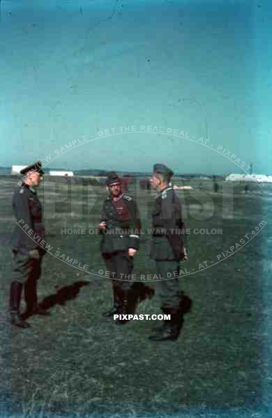 German Training centre for Russian Cossack POA volunteers in German service, Smolensk Russia 1942. Legionslager,