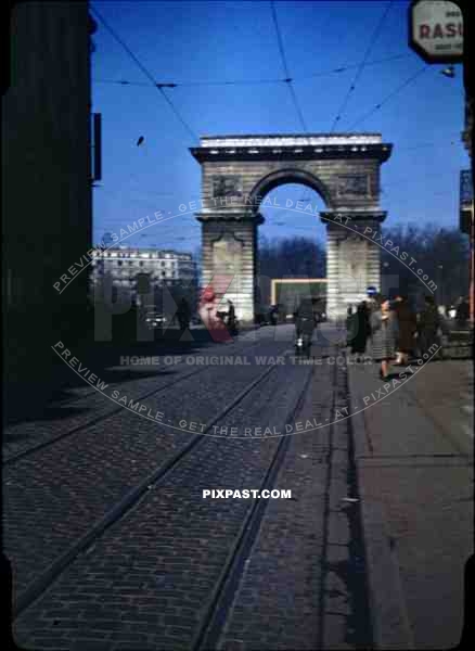 Guillaumeâ€™s Gate, Dijon France VE Day (Victory in Europe) May 8th 1945