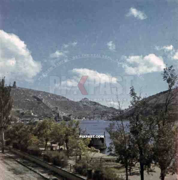 Harbour of Sevastopol, Crimea 1941