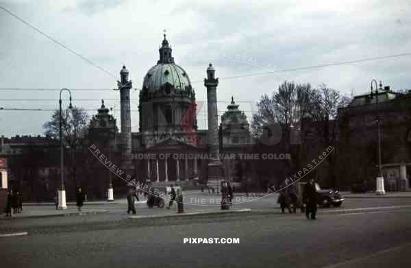 Karlskirche, Vienna, Austria 1939