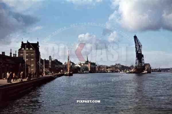 Kiel harbour, Germany 1939