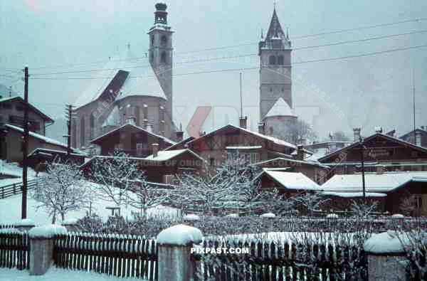 KitzbÃ¼hel, Ã–sterreich, Austria, 1937, Liebfrauen, Stadtpfarrkirche, Zum Heiligen Andreas, Holy Andreas Church,