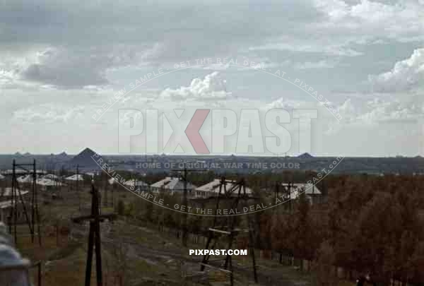 Kochegarka mine in Horliwka, Ukraine 1942