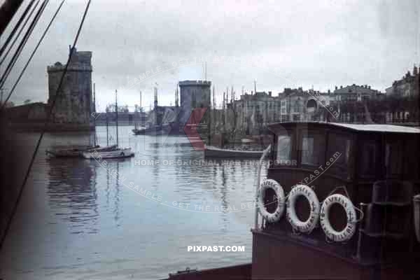 La Rochelle harbour, France 1940