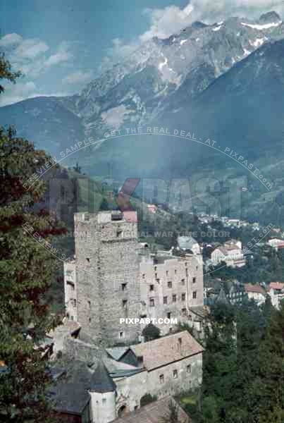 Landeck castle, Austria 1941, Pontlatz Kaserne
