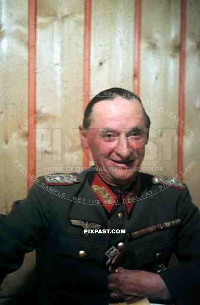 Lieutenant General Emil Kern, Austrian Staff General responsible for war bridges, 4th German Army. France 1940