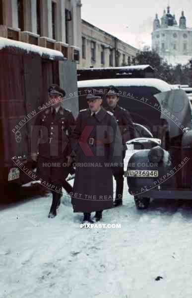 Luftwaffe staff in Smolensk, Russia 1941