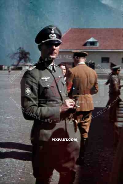 Major of the 134th mountain troopers division in Landeck, Austria 1941, Pontlatz Kaserne