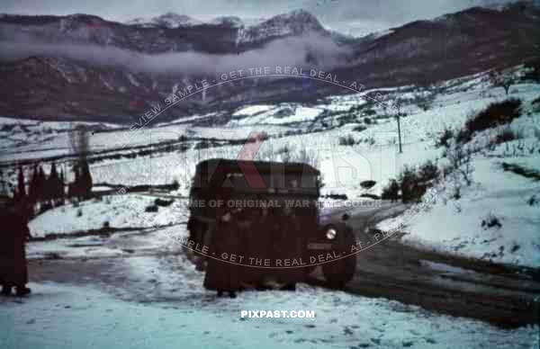 Norway 1942 Snow Winter, Sdkfz9 FAMO 18 ton halftrack truck