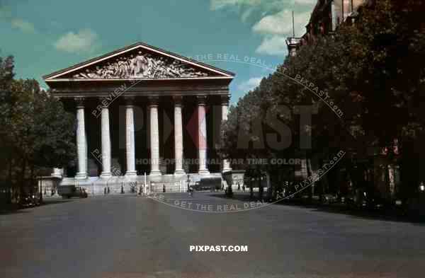 Occupation of Paris France 1940. Bourbon Palace. 