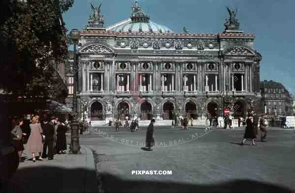 Occupation of Paris France 1940. City Opera House. Palais Garnier
