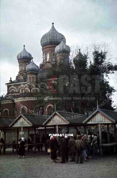 orthodox church in Baryssau, Russia 1942