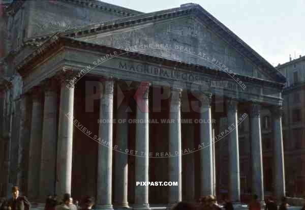 Pantheon Rome Italy May 1943