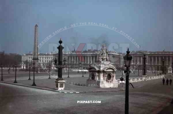 Place de la Concorde in Paris, France 1940