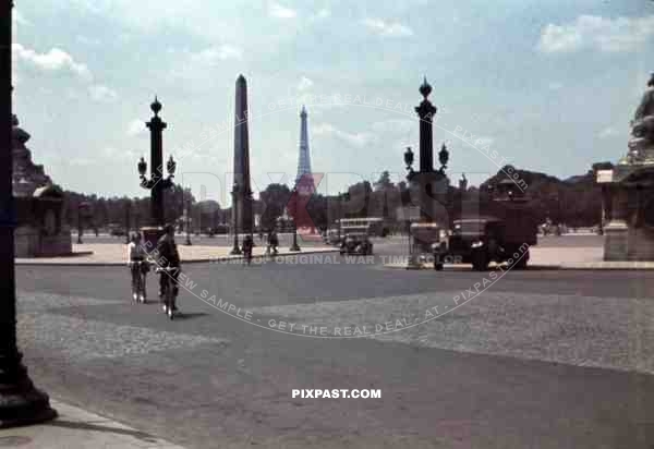 Place de la Concorde in Paris, France 1940