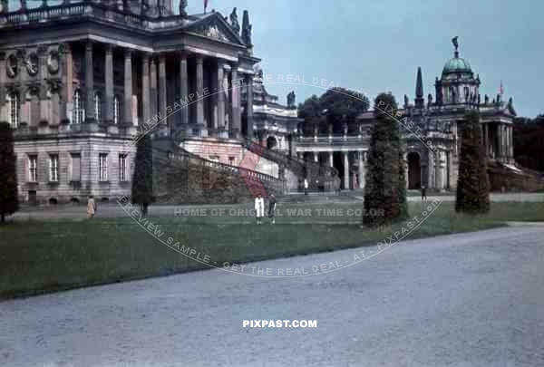 Potsdam near Berlin, Sanssouci Neues Palais 1940.