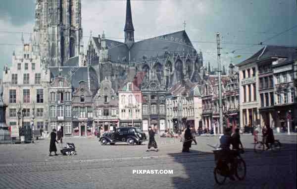 Romboutskathedraal Mechelen, Belgium 1940