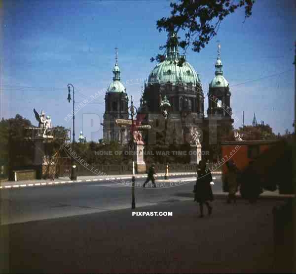 Schlossplatz and the Berlin cathedral, Germany ~1940