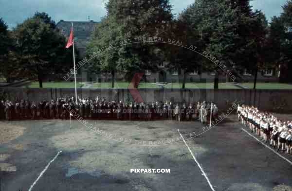Sports presentation in Waldniel, Germany ~1940