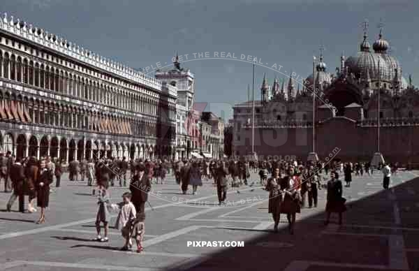 St. Marks Square in Venice, Italy 1939