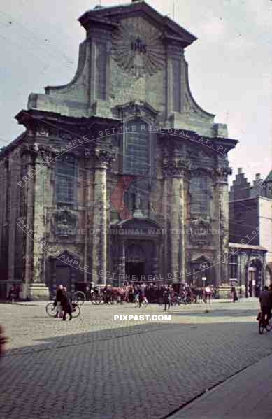 St. Pieter church in Mechelen, Belgium 1940
