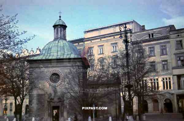 St.-Adalbert church in Krakow, Poland 1942
