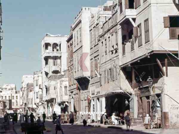 Street in Alexandria, Egypt 1939
