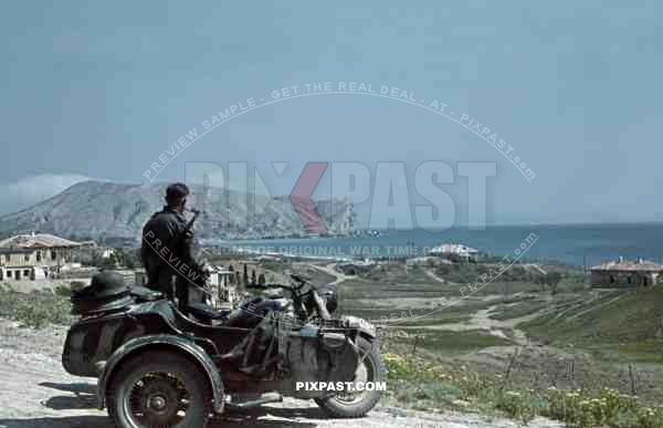 Sudak Bay in Crimea 1942